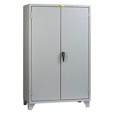 Storage Cabinet 78 x60 x24 Gray 2Shlv