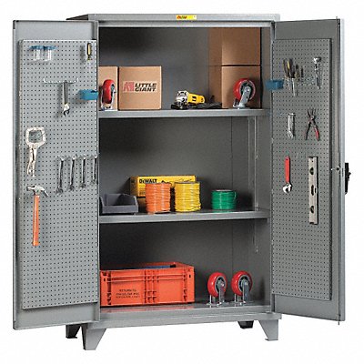 Pegboard Cab 78 x60 x24 Gry 1500lbLoad