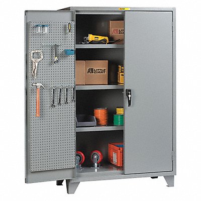 Pegboard Cab 78 x60 x24 Gry 1500lbLoad