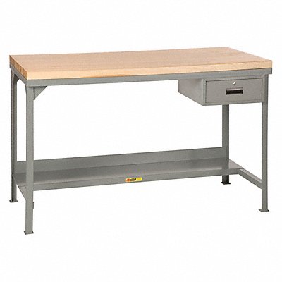 Workbench Butcher Block 48 W 24 D