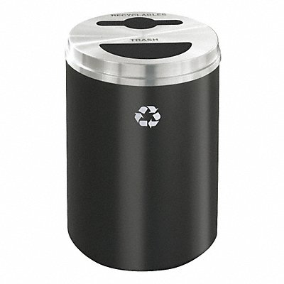 Recycling Container Black 33 gal.