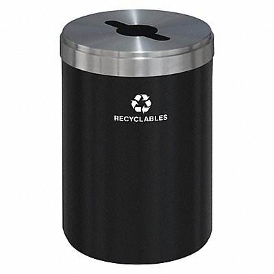 Recycling Container Black 41 gal.