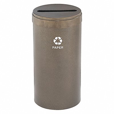 Recycling Container Brown 23 gal.