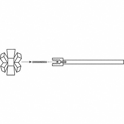 Specialty Mandrel 1/4in Shank