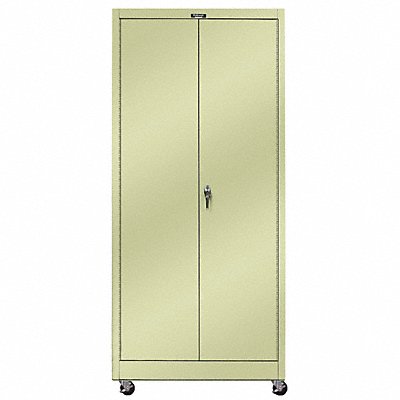 H2207 Storage Cabinet 72 x48 x24 Tan 4Shlv