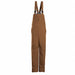 G7279 Bib Overalls Brown 54-1/2 In x 31-1/2 In