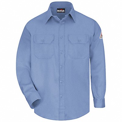 G7302 FR Long Sleeve Shirt Button Lt Blue M