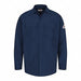 G7306 FR Long Sleeve Shirt Button Navy L