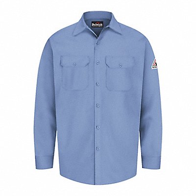 G7306 FR Long Sleeve Shirt Button Lt Blue XL