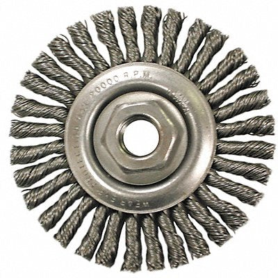 Twist Wire Wheel Brush 4 in.