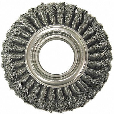 Knot Wire Wheel Brush Arbor 8 in.