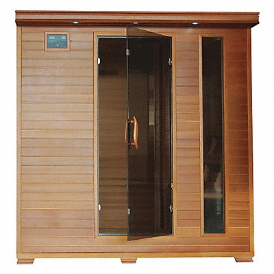 Sauna Std 6 ppl Carbon Heater Cedar