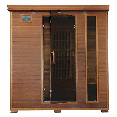 Sauna Std 4 ppl Carbon Heater Cedar