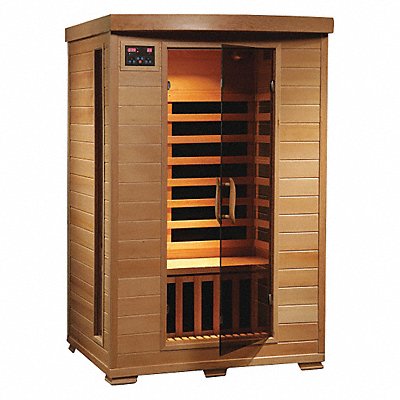 Sauna Std 2 ppl Carbon Heater Hemlock