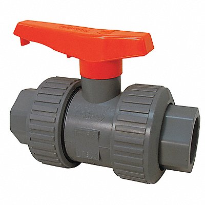 Ball Valve PVC 1/2in True Block