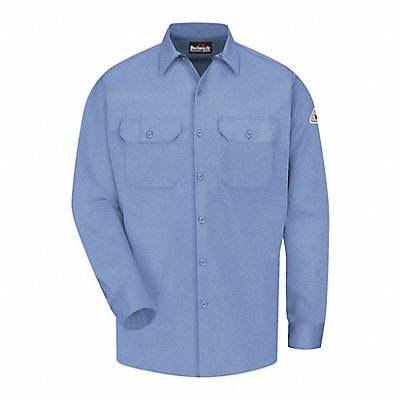 FR Long Sleeve Shirt Button Lt Blue XL