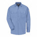 FR Long Sleeve Shirt Button Lt Blue XL