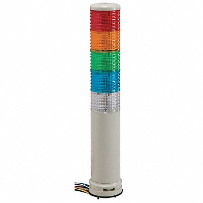 Tower Light Red Orange Green Blue Clear