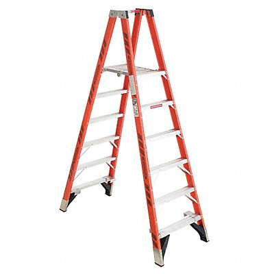 Twin Platform Stepladder 6 ft FGL 300 lb