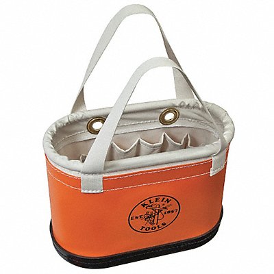 Bucket Bag Plastic Straight Wall Orange