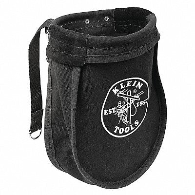 Black Tool Pouch Canvas