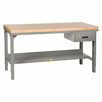 Workbench Butcher Block 48 W 30 D