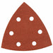 Oscillating Sandpaper 80 Grit 10 PC