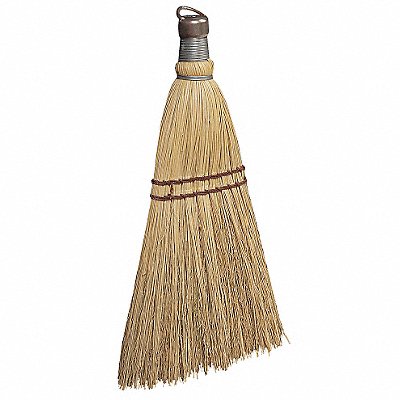 Whisk Broom 10 in Handle L 8 in Face