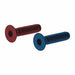 Delta Screws - Pair - Red And Blue