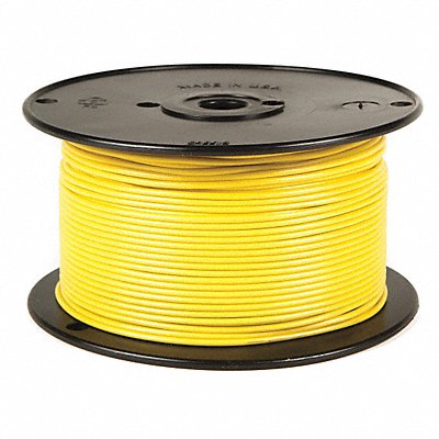 Primary Wire 14 AWG 1 Cond 100 ft Yellow