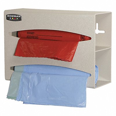Bag Dispenser Wall Mount 3-61/64 