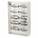 Eyewear Cabinet White/Clear