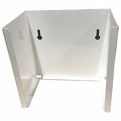 Face Mask Dispenser White Steel