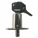 Disc Tumbler Sliding Door Lock 7/8 in