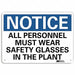 Notice Sign 10 inx14 in Aluminum