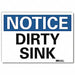 Notice Sign 10x14in Reflective Sheeting
