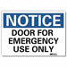 Notice Sign 7inx10in Reflective Sheeting