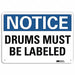 Notice Sign 10 in x 14 in Aluminum