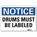 Notice Sign 5 in x 7 in Rflct Sheeting