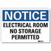 Notice Sign 7inx10in Reflective Sheeting