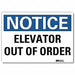 Notice Sign 5inx7in Reflective Sheeting