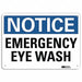 Notice Sign 7 in x 10 in Aluminum