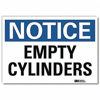 Notice Sign 7inx10in Reflective Sheeting