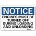 Notice Sign 10inx14in Reflctv Sheeting