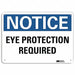 Notice Sign 10 in x 14 in Aluminum