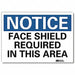 Notice Sign 7 in x 10 in Rflct Sheeting