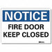 Notice Sign 10x14in Reflective Sheeting