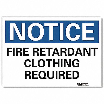 Notice Sign 7inx10in Reflective Sheeting