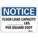 Notice Sign 7 inx10 in Plastic