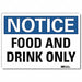 Notice Sign 5inx7in Reflective Sheeting